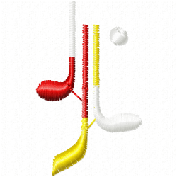 Golf Embroidery Design 1 Golf Embroidery Design 1